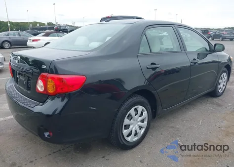 2009 Toyota Corolla Le из США, поврежденный, VIN 2T1BU40E99C063049